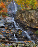 Flume Gorge Trail  at Lincoln, New Hampshire.